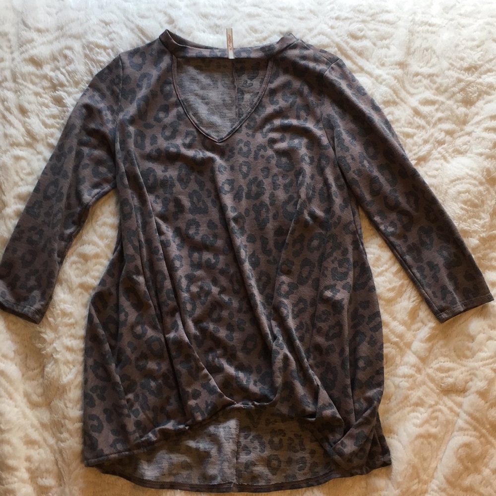 Leopard print top!